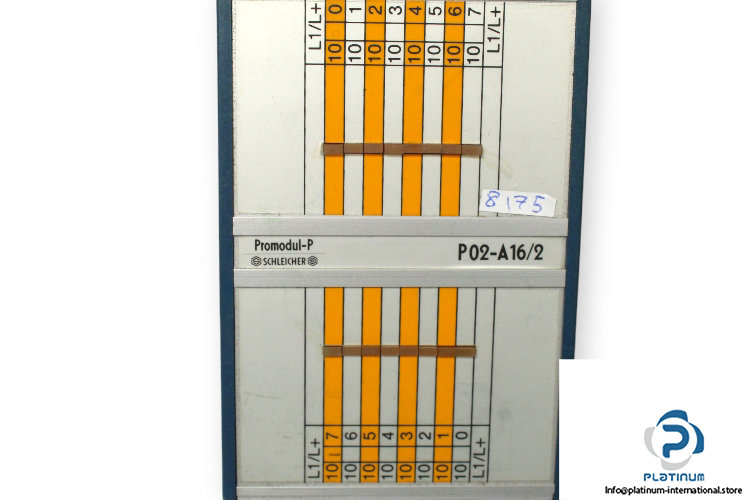 Schleicher-P02-A16_2-output-module-(used)-1