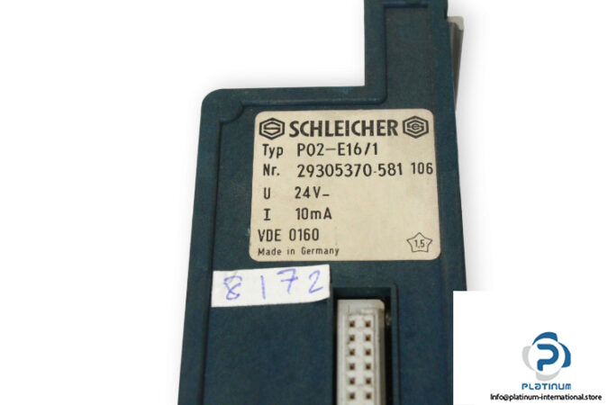 Schleicher-P02-E16_1-digital-input-module-(used)-2