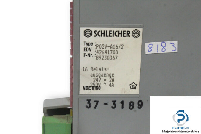 Schleicher-P02V-A16_2-output-module-(used)-2