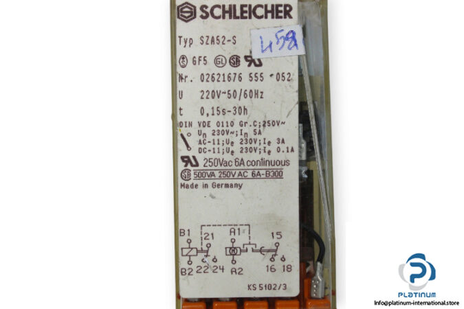 Schleicher-SZA52-S-timer-(used)-2