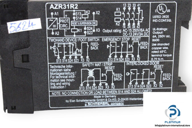 Schmersal-AZR31R2-safety-relay-(used)-2
