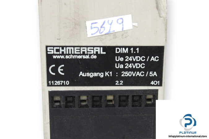 Schmersal-DIM-1.1_24-VDC_AC-motion-control-monitor-(used)-2