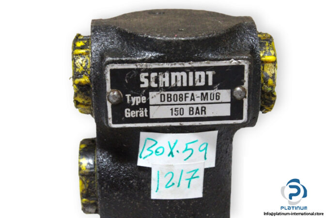 Schmidt-DB08FA-M06-pressure-control-valve-(used)-1