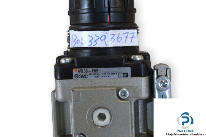 Smc-AW30-F02-filter-regulator-pneumatic-air-lubricator-(used)-2