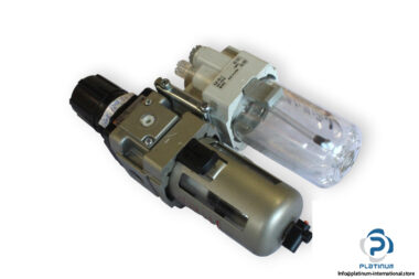Smc-AW30-F02-filter-regulator-pneumatic-air-lubricator-(used)