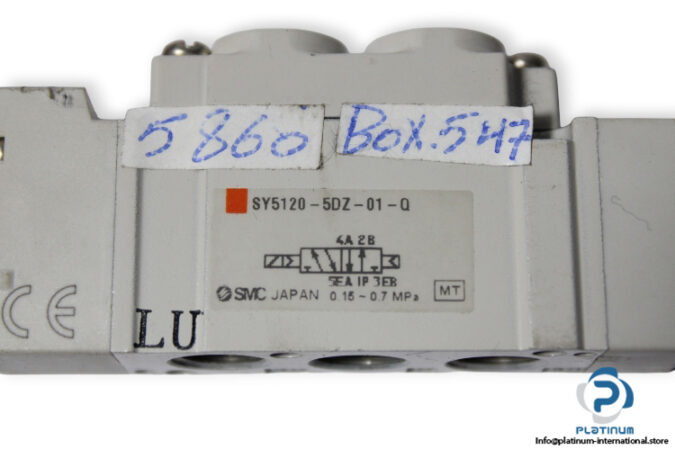Smc-SY5120-5DZ-01-Q-single-solenoid-valve-(used)-3