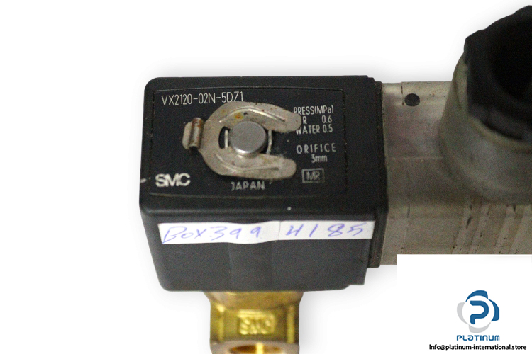 Smc-VX2120-02N-5DZ1-single-solenoid-valve-(used)-1