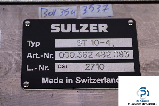 Sulzer-ST-10-4-control-valve-(used)-1