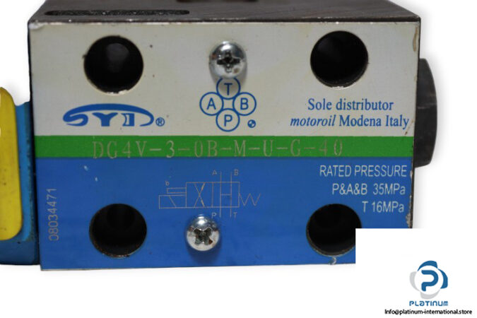 Syd-DG4V-3-0B-M-U-G-40-solenoid-operated-directional-valve-(used)-2