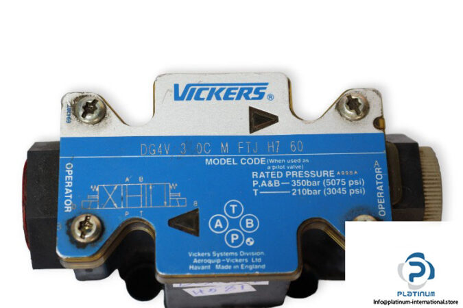 Vickers-DG4V-3-0C-M-FTJ-H7-60-solenoid-operated-directional-valve-(used)-2