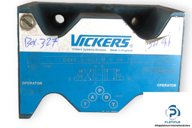 Vickers-DG4V-5-6CJ-M-U-H6-20-solenoid-operated-directional-valve-(used)-2