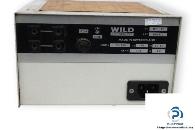 WILD-MTR-22-power-supply-used-3