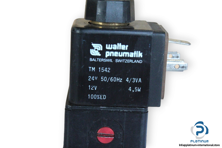 Walter-pmeumatik-SE-9502-110-single-solenoid-valve-24-vac-(used)-1
