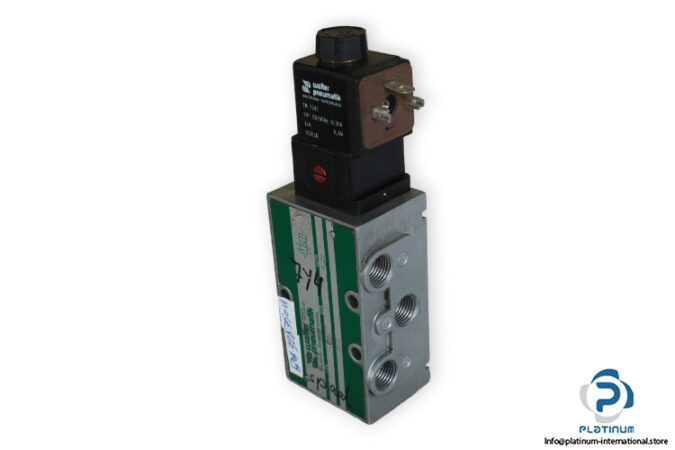 Walter-pmeumatik-SE-9502-110-single-solenoid-valve-24-vac-(used)