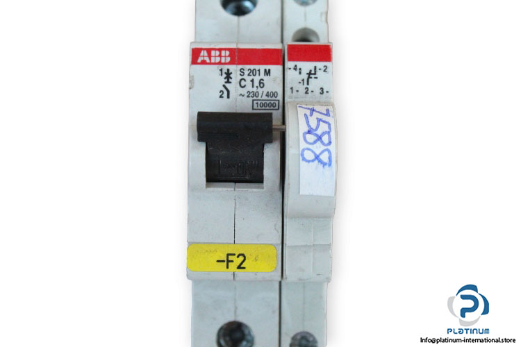 abb-S201M-C1.6-miniature-circuit-breaker-(Used)-1