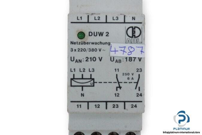 abl-DUW-2-main-monitoring-relay-(USED)-2