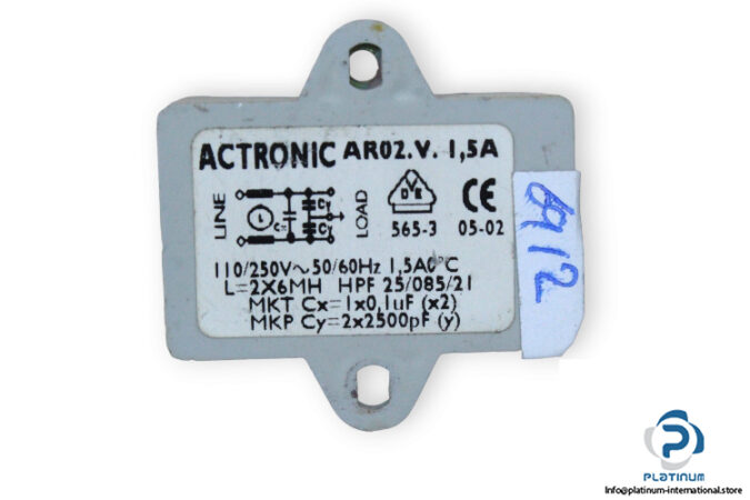 actronic-AR02.V.1.5A-filter-(used)-2