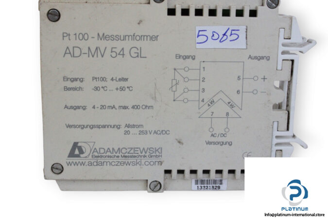 adamczewski-AD-MV-54-GL-pt100-converter-(used)-2