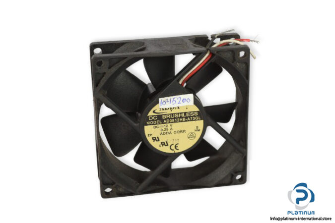 adda-AD0812HB-A73GL-axial-fan-Used