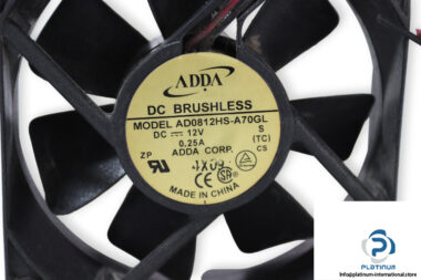 adda-AD0812HS-A70GL-axial-fan-used-1