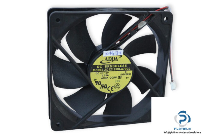 adda-AD1212MB-A70GL-axial-fan-used