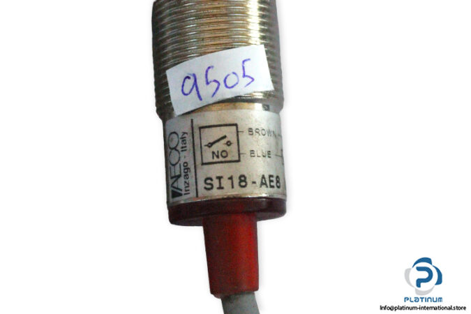 aeco-SI18-AE8-NO-inductive-proximity-sensor-used-3