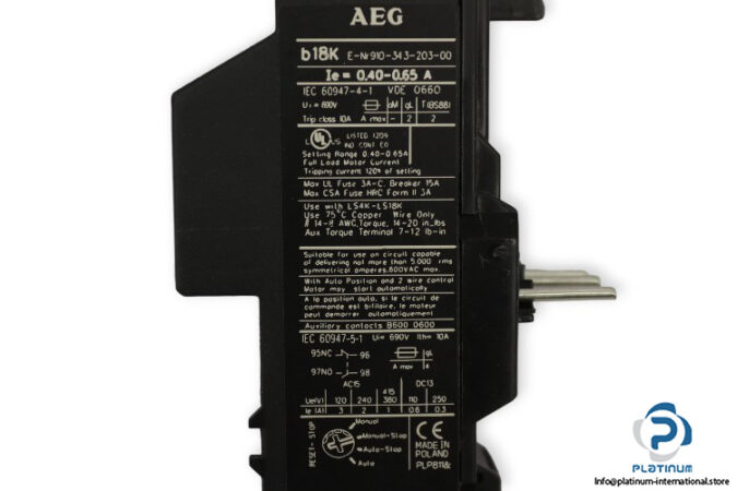 aeg-B18K-thermal-overload-relay-(New)-2