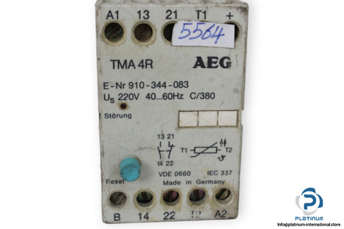 aeg-TMA-4R-safety-relay-used-2
