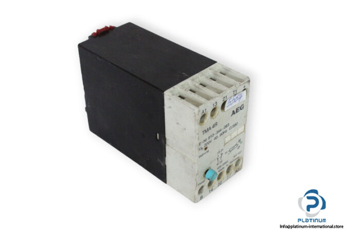 aeg-TMA-4R-safety-relay-used