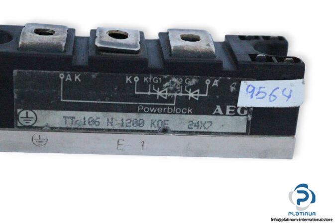 aeg-TT106N1200KOF-phase-control-thyristor-module-(used)-2