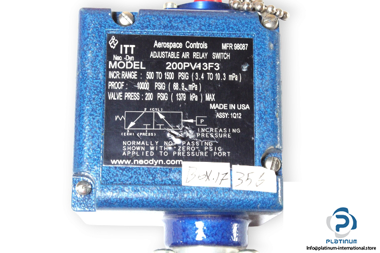 aerospace-controls-200pv13f3-pressure-switch-used-2