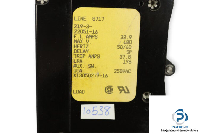 airpax-219-3-22051-16-circuit-protector-(Used)-2