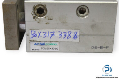 airtac-TCM25X30SG-guided-pneumatic-cylinder-(used)-1