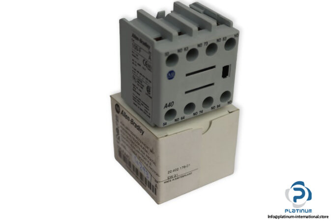 allen-bradley-100-FA40-auxiliary-contact-block-(new)