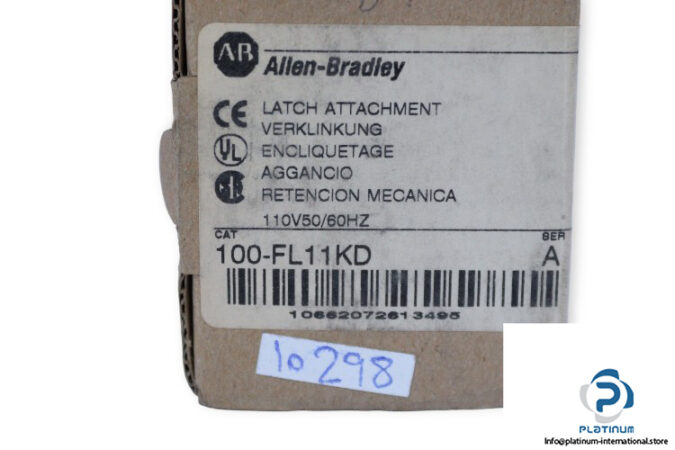 allen-bradley-100-FL11KD-mechanical-latch-(new)-3