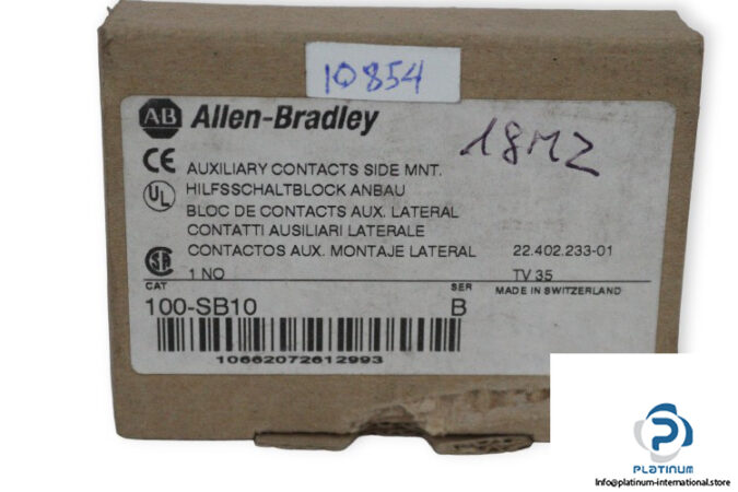 allen-bradley-100-SB10-auxiliary-contact-side-mount-(new)-3