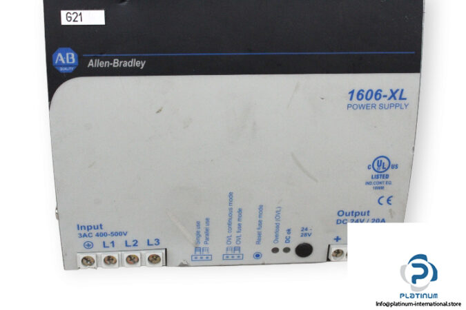 allen-bradley-1606-XL480E-3W-power-supply-(used)-1