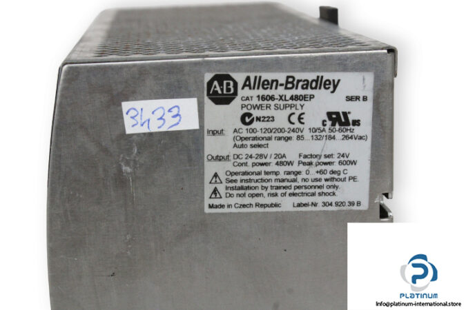 allen-bradley-1606-XL480EP-power-supply-(used)-2