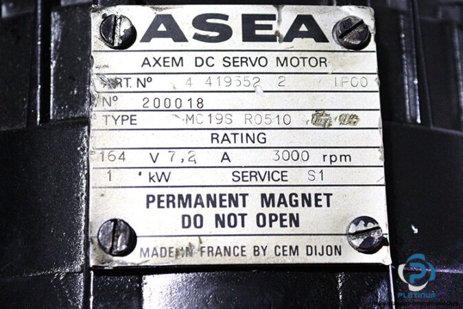 asea-MC-19S-R0510-axem-dc-servo-motor-used-3