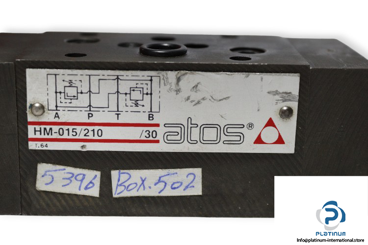 atos-HM-015_210_30-double-stage-relief-valve-used-2