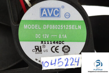 avc-DF0802512SELN-axial-fan-used-1