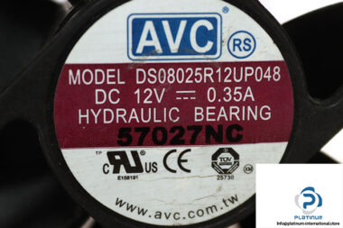 avc-DS08025R12UP048-axial-fan-used-1