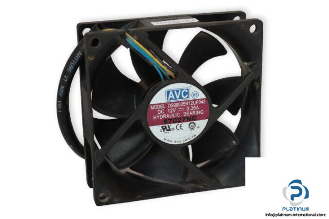 avc-DS08025R12UP048-axial-fan-used