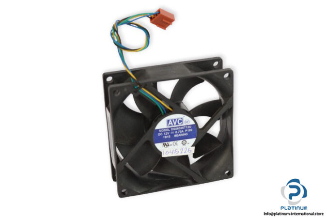 avc-DS08025T12U-axial-fan-used