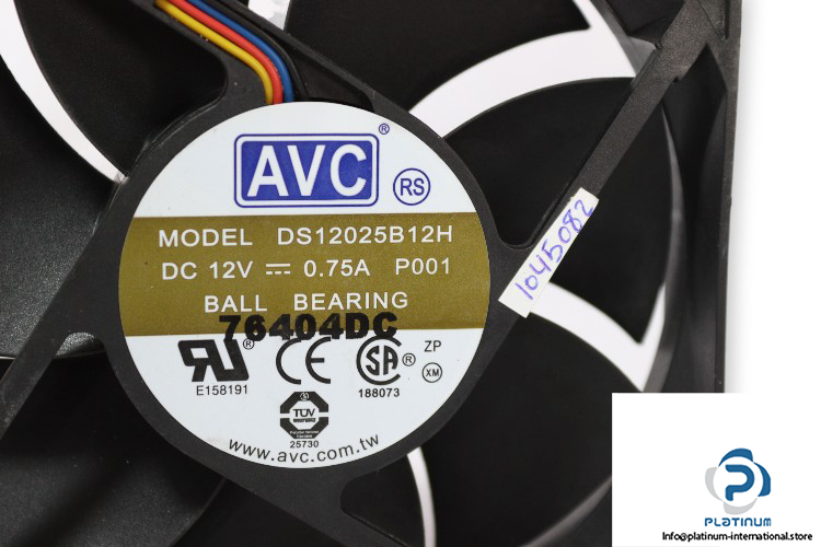 avc-DS12025B12H-axial-fan-used-1