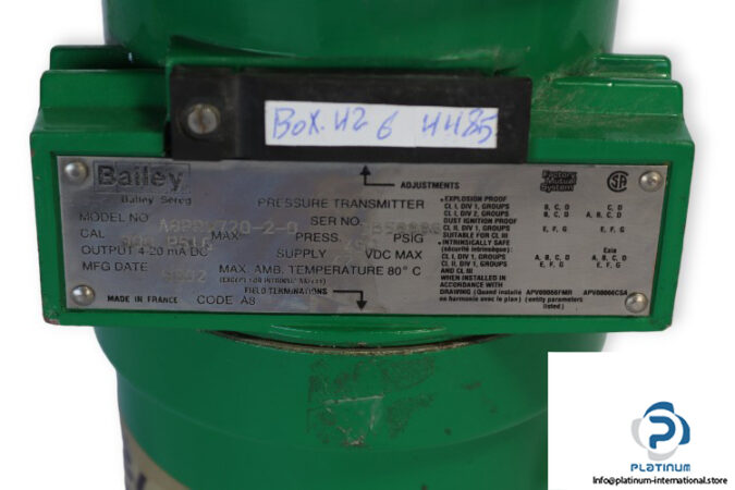 bailey-A8PR0720-2-0-pressure-transmitter-new-8