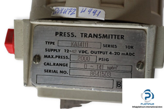 bailey-KA14111-pressure-transmitter-used-3