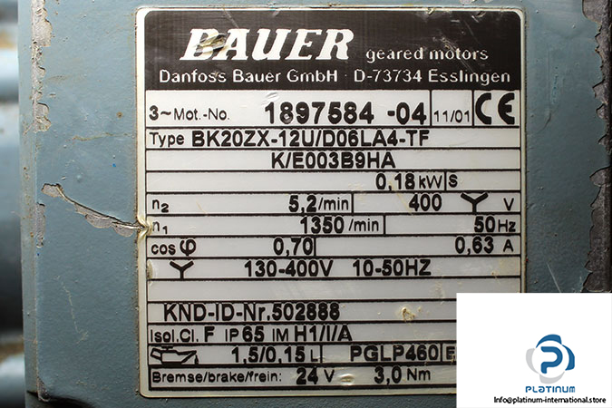 bauer-BK20ZX-12U_D06LA4-TF-gearmotor-1-used