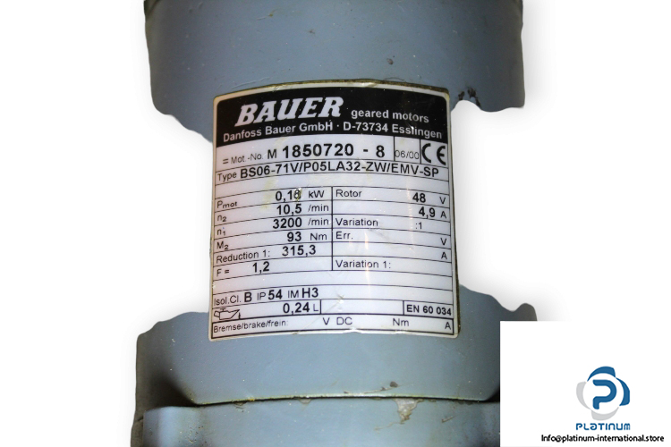 bauer-BK60-14U_D09XA4-TF-gear-motor-1-used
