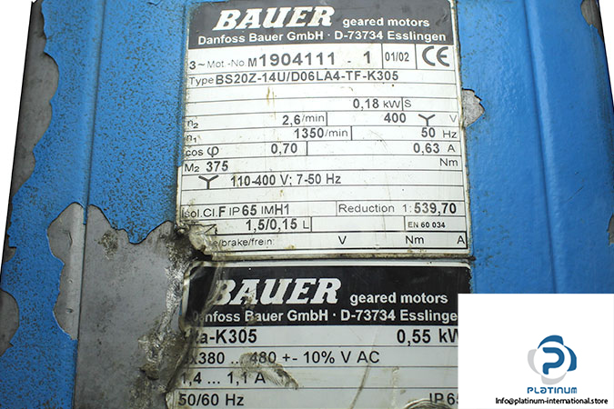 bauer-BS20Z-14U_D06LA4-TF-K305-gearmotor-1-used